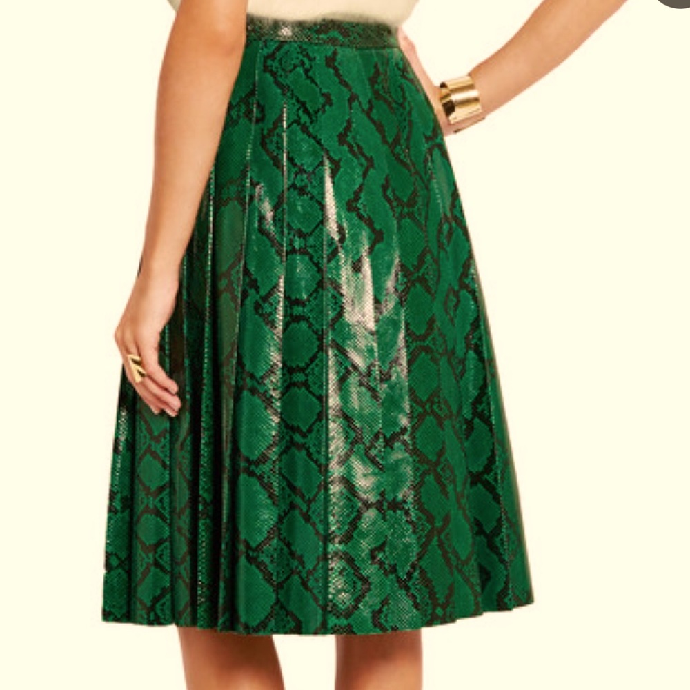 Faux Leather Skirt